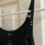 Bebe Vtg black lace bodysuit Y2K Photo 6