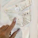 No Boundaries  Cream Button-Fly Jeans Excellent Condition Size 9 Photo 3