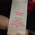 No Boundaries  Red And Blue Plaid Button Down Tunic Blouse With Rollable Sleeves Photo 4