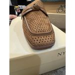 NYDJ Women's Tillie Loafer, Flat, Mule Cognac Size 11 Photo 4