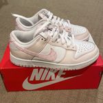 Nike  White and Light Pink Athletic Shoes Photo 5