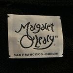 margaret o'leary Margaret O’Leary Black Viscose Blend Cardigan Sweater Button Up USA Dry Clean Photo 8