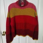 Farm Rio Shiny Stripes Turtleneck Sweater XXS Photo 0