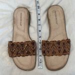 Montego Bay Club Montego Bay size 81/2 W comfy tan and brown slide sandals look new Photo 10