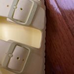 Birkenstock Yellow Rubber  Sandals Photo 3