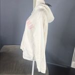 J. America Women’s White Embroidered MARYLAND College Drawstring Hoodie Size L NEW Photo 4