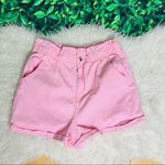 No Boundaries  paper bag style high waisted summer spring pink shorts 11-13 Photo 7