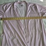 Laura Ashley  Pink Heart Print Robe Size Large Photo 5