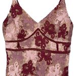 Lulus  Endless Elegance Mauve Multi Crochet Lace Bodycon‎ Midi Dress Size Medium Photo 5