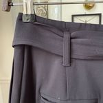 Equipment Femme Black High Waisted Belted Taper Trousers $325 2 Photo 6