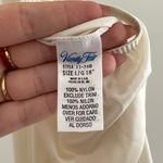 Vanity Fair Vintage  White 19in Nylon Slip Skirt Photo 6