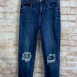 L'Agence L’agence Audrina Straight High Rise classic Vintage in worn destruction Size 26 Photo 0