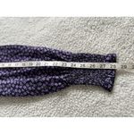 Barbour Womens Midhurst Shirt Top Purple Multi Floral Long Sleeve Mock Neck Sz 6 Photo 13