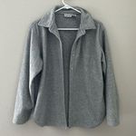 Cabin creek  Fleece Button Up Shacket | Size Medium Photo 0