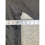 Womens Gray Crew Neck Long Sleeve Sweatshirt Christmas Paw Print Tree Large Photo 4