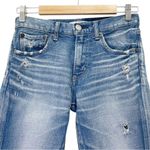 Moussy Vintage Lenwood Skinny Selvedge Ankle Jeans Size 26 | 2 Japanese Drnim Blue Photo 4