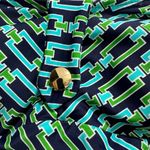 Shoshanna Swimwear Bandeau One Piece Chain link Print Sweetheart Medium Photo 2