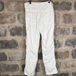 Nike Women's White Lined Pants 10 Athletic Tennis FitDry Waterproof 30" Inseam Photo 5