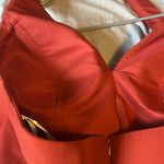 Halter top formal dress Orange Size 12 Photo 3