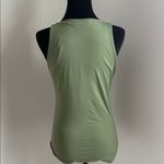ReoRia Olive Green Sleeveless Bodysuit Photo 8