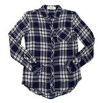 Workshop Republic Clothing Workshop Nordstrom Flannel Fall Long Sleeve Button Down Shirt Size Women's XS Photo 0