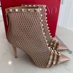 Valentino Garavani Alcove Mesh Rockstud Booties Photo 3