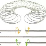 Boutique NEW 2 mm Gold Plated Stainless Steel 316Lā Stackable Guitar String Bracelets Photo 13