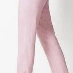 J JILL Women's Preppy Pink Linen Blend Stretch Button Ankle Pants Photo 1