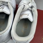 Puma Court Sneaker, White, Women's Casual Low Top Leather Shoes Size 6.5 Photo 7