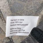 Elliott Lucca Black Woven Leather Bag Photo 7