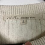 Rachel Roy  Women's Sz Sm Cream Sweater Photo 1