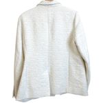 Drew  Blazer White Textured Double Breasted Size L Made in USA Photo 1
