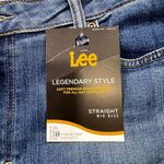 Lee Legendary Style Womens 18 Short Straight Mid Rise Soft Premium Stretch Denim Photo 2