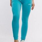 ECHT  Teal Blue Joggers Drawstring Waist Size Medium Photo 0