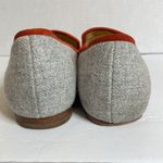 Cole Haan Sabrina tassel gray & orange flannel flats size 7.5 Photo 2