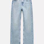 ZARA NWOT High Rise 1975 Straight Leg Jeans Photo 0