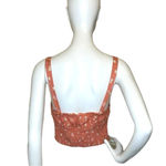 Hippie Rose  Womens Juniors Floral Printed Key Hole Tank Top Small Photo 1