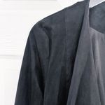 Hutch  Draped Faux Suede Jacket Photo 2