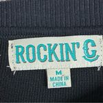 Black sweater Dress Confetti Sequin balloon bishop long Sleeve size M party Size M Photo 1