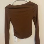 SheIn  brown long sleeve top Photo 2