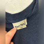 West Trend Woman’s Long Sleeve Captiva Island Tourist Tee Size Large Blue Photo 3