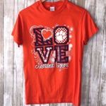 NCAA Clemson Tigers LOVE Tee Photo 0