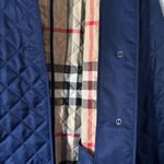 Burberry  Blue Quilted Puffer Jacket with Glossy Finish Photo 13