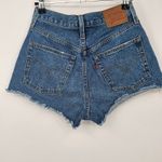 Levi's  Blue Jean Short Shorts 501 Distressed 2/26‎ Photo 9