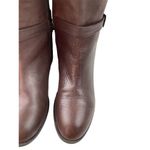 Ralph Lauren Meranda Boots Womens 6B Brown Leather Riding Quite Luxury Academia Photo 2