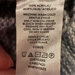 Loft Oversized Cardigan Sweater Women's Large Blue Gray Acrylic Sweater NWT Photo 6