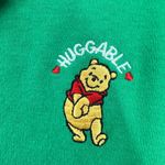 Disney Winnie the Pooh Huggable Bright Green Polo Shirt XL Extra Large Womens Photo 3
