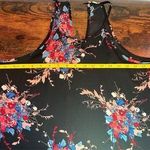 Lily White Black & Floral Tank Top Photo 5