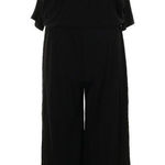 Trina Turk  Angie Jumpsuit Gold Chain, Cold Shoulder M, NWT Photo 0