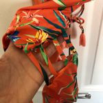 Lucky Brand Orange Tropical Paradise One Piece Swimsuit Size M Photo 5